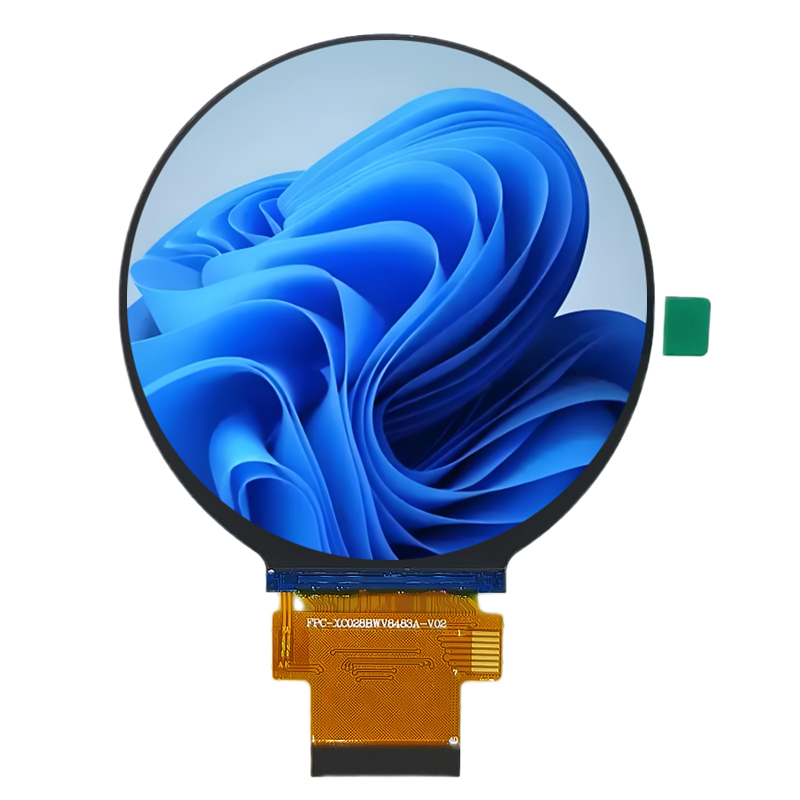 2.76 Inch Round LCD Module 480x480 IPS SPI/RGB Interface Screen for Smart Meter Instrument Cluster Display