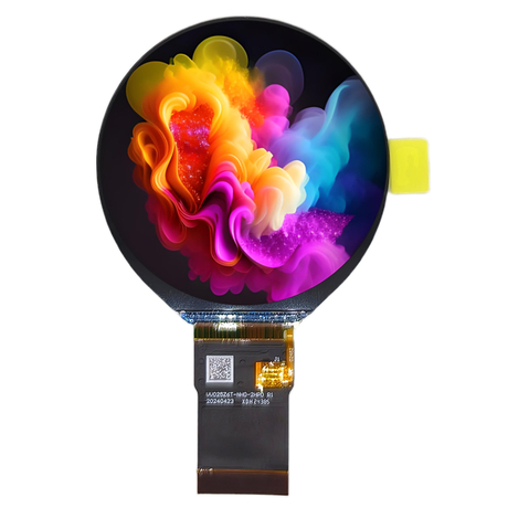 2.48 Inch Round LCD Module 480x480 IPS SPI+RGB Interface Screen for Smart Meter Instrument Cluster Display