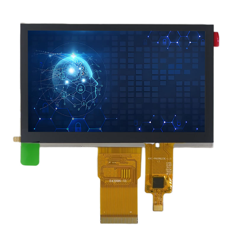 4.3 Inch Lcd Touch Display 480 * 272 Resolution MCU Interface IPS Full View Screen 4.3-inch Touch Screen Lcd Module