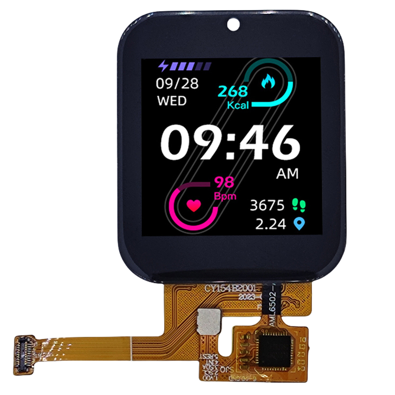 1.54-inch LCD touch screen 320 * 320 screen MIPI interface smartwatch display LCD screen module