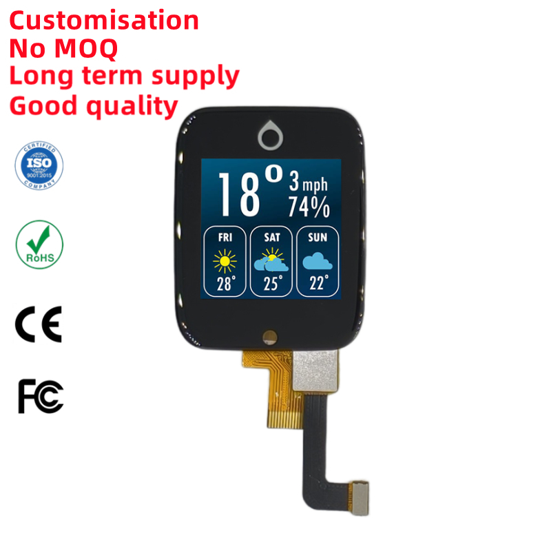 Factory sales 1.3 inch smart watch touch screen 240 * 240 SPI interface TFT LCD module