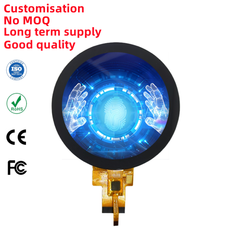 Factory sales 2.8 inch round lcd touch screen 480 * 480 MIPI interface circle lcd module