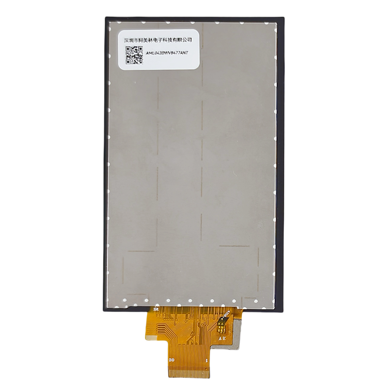 Industrial 4.3 Inch IPS LCD 480*800 - TFT Display Module W/ Optional Touch Screen for HMI/Medical