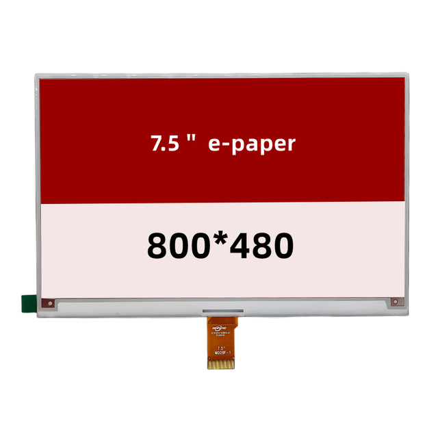 Factory sales 7.5 inch e-paper electronic ink screen 800 * 480 intelligent medical identification sign e-ink display screen