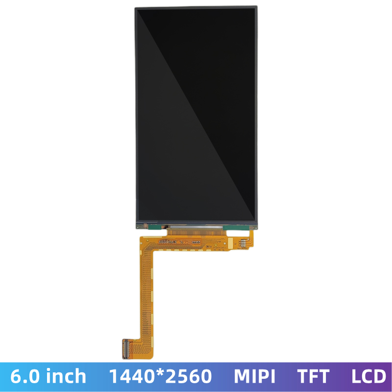 6-inch LCD screen 1440 * 2560 HD MIPI interface LCD screen supports Raspberry Pi display secondary screen