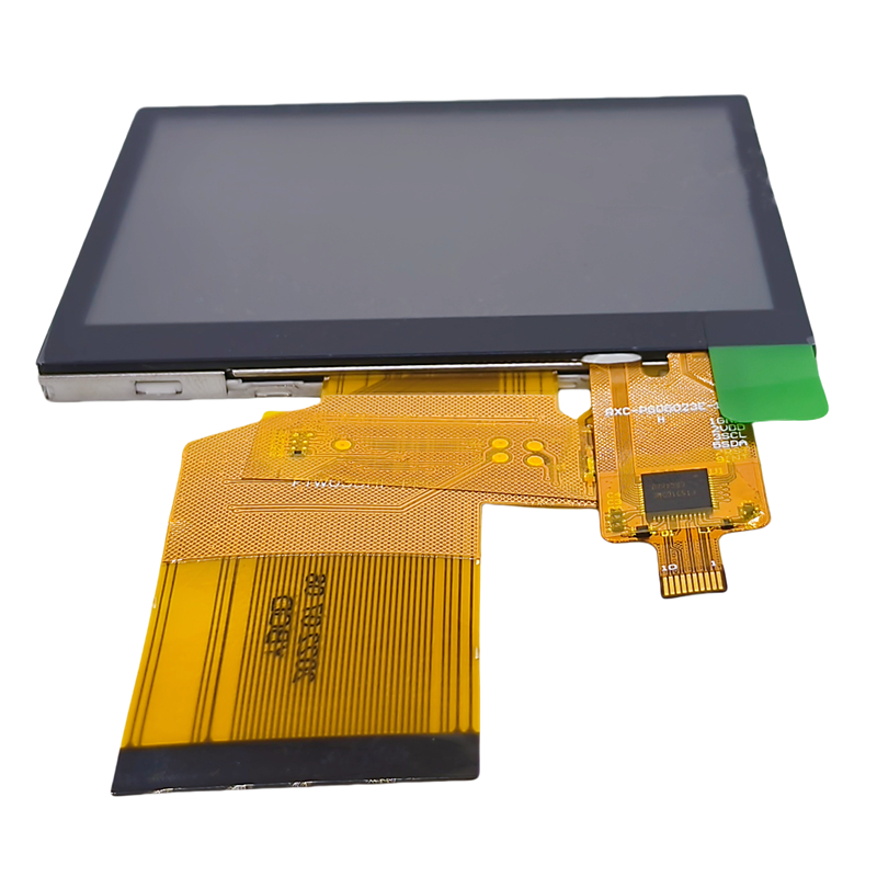 3.5" IPS TFT LCD 320x240 SPI/RGB Dual-IF - Industrial Touch Module for HMIs & Medical Devices