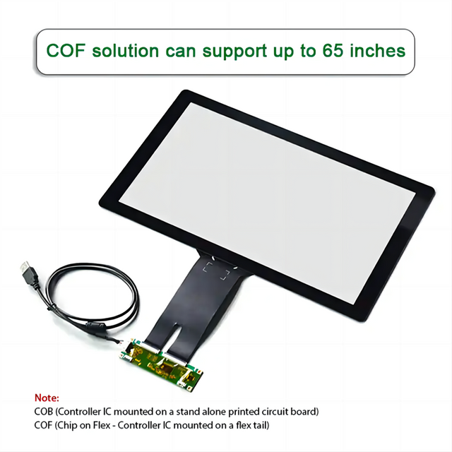 Factory sold USB multi-point touch panel 15.6-inch touch screen industrial capacitive touch screen overlay kit