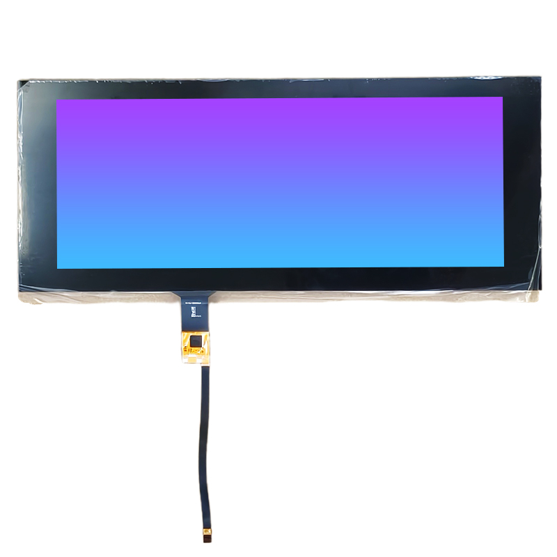 12.3" 1920x720 Automotive LCD - LVDS Interface Touch Screen W/ -30~85°C Wide Temp & Wide Viewing Angle