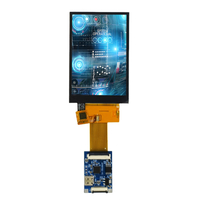 3.5 Inch Lcd Touch Serial Display 320 * 480 with UART Board Programmable Intelligent Screen Kit