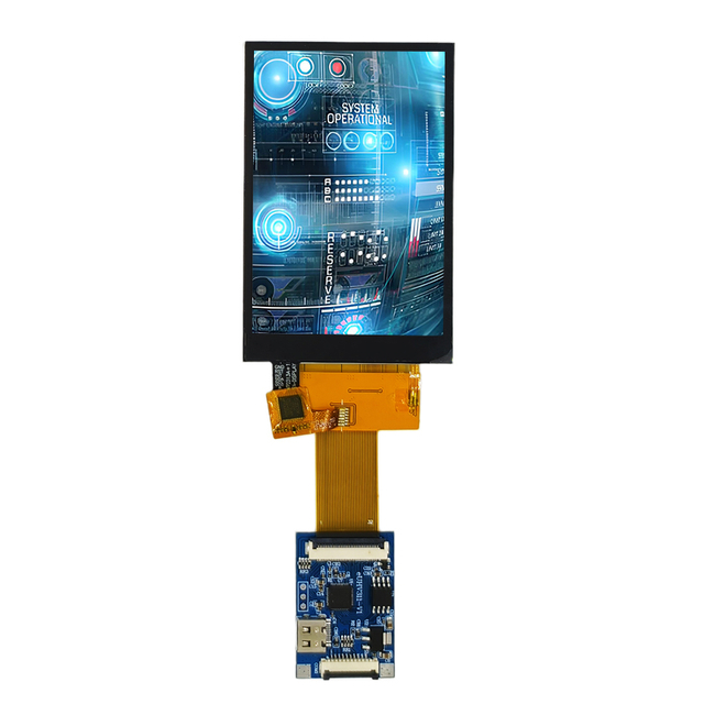 3.5 Inch Lcd Touch Serial Display 320 * 480 with UART Board Programmable Intelligent Screen Kit