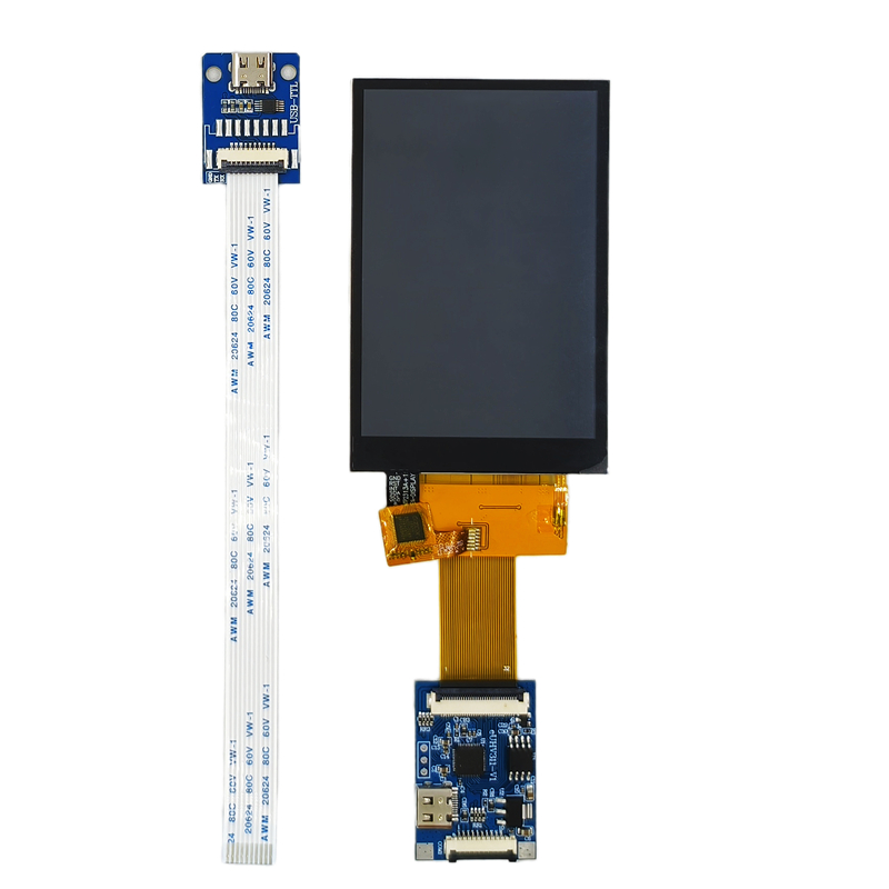 3.5 Inch Lcd Touch Serial Display 320 * 480 with UART Board Programmable Intelligent Screen Kit