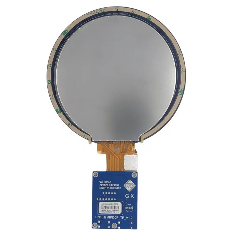 4-inch Round 720 * 720 Resolution IPS MIPI Interface Touch Screen with HDMI Display Driver Board LCD Display Kit